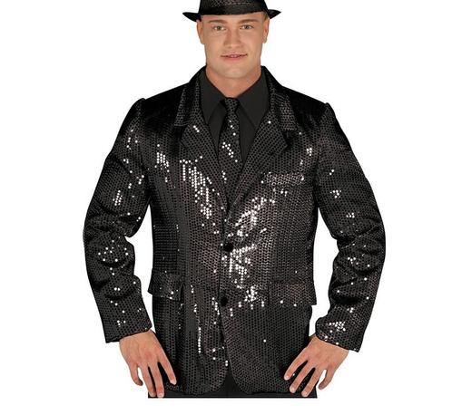 Zwarte Colbert Glitter, Vêtements | Hommes, Costumes de carnaval & Vêtements de fête, Envoi