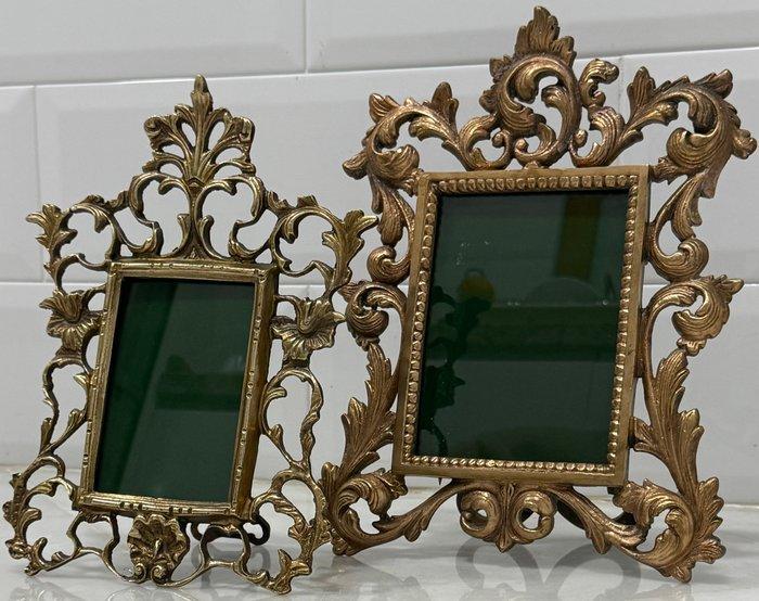 Fotolijst (2) - Verguld brons, Antiek en Kunst, Antiek | Overige Antiek