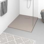 vidaXL Douchebak 100x80 cm SMC bruin, Doe-het-zelf en Bouw, Sanitair, Verzenden, Nieuw