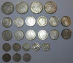 België. 50 Centimes, 1 Franc, 20 Francs 1910-1934 (23, Timbres & Monnaies, Monnaies | Pays-Bas