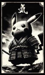Æ (XX-XXI) - “Pikachu Old Japan Warrior”, (2024)