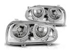 Angel Eyes koplamp units Chrome geschikt voor VW Golf 3, Auto-onderdelen, Nieuw, Volkswagen, Verzenden