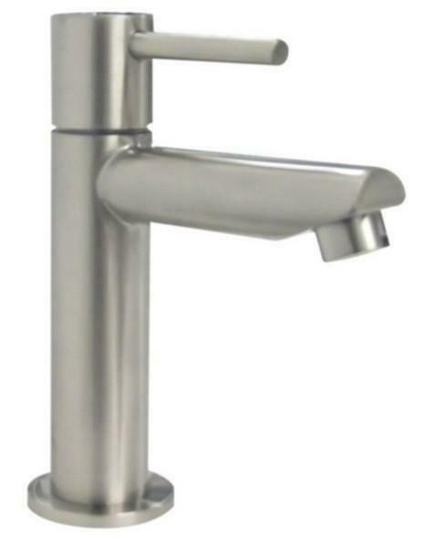 Toiletkraan Resol Koudwaterkraan RVS, Doe-het-zelf en Bouw, Sanitair, Ophalen of Verzenden