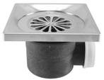 Sanifun doucheput Kaylee 140 x 140 haaks, Doe-het-zelf en Bouw, Buizen en Afvoer, Nieuw