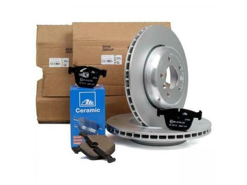 ORIGINELE remschijven van BMW + ATE CERAMIC-pads 5er E60 E61, Auto-onderdelen, Remmen en Aandrijving, Ophalen of Verzenden