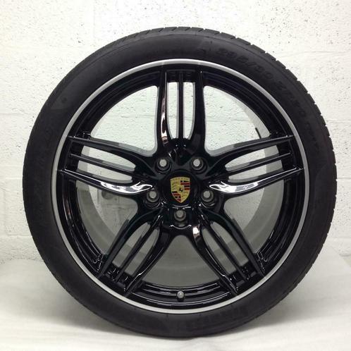 Porsche 991 2S/4S ORIGINELE 20inch Sport Design met banden, Auto-onderdelen, Banden en Velgen, Banden en Velgen, Gebruikt, 20 inch