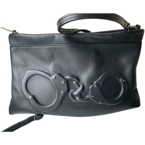 Zwart Vlieger & Vandam Schoudertas, Handtassen en Accessoires, Tassen | Damestassen, Schoudertasje, Zwart, Zo goed als nieuw, Verzenden