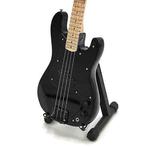 Miniatuur Fender Precision basgitaar met gratis standaard, Verzamelen, Verzenden, Nieuw, Beeldje, Replica of Model
