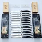 Laguiole - 12x Steak Knives - Black - style de -, Antiek en Kunst