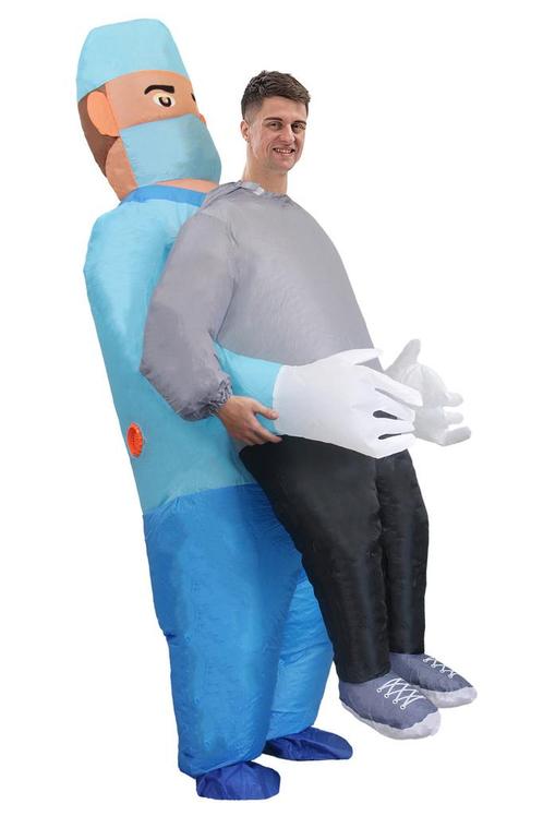 KIMU® Opblaas Kostuum Gedragen Door Dokter Opblaasbaar pak D, Vêtements | Hommes, Costumes de carnaval & Vêtements de fête, Enlèvement ou Envoi