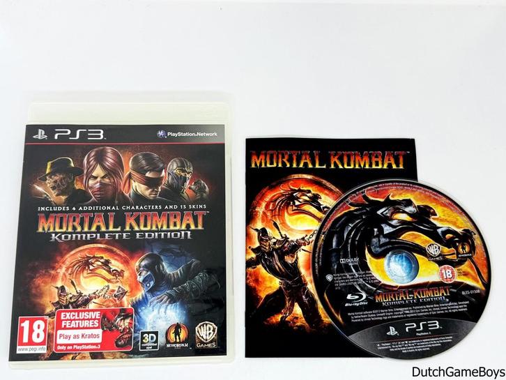 Playstation 3/ PS3 - Mortal Kombat - Komplete Edition - Engl, Games en Spelcomputers, Games | Sony PlayStation 3, Gebruikt, Verzenden
