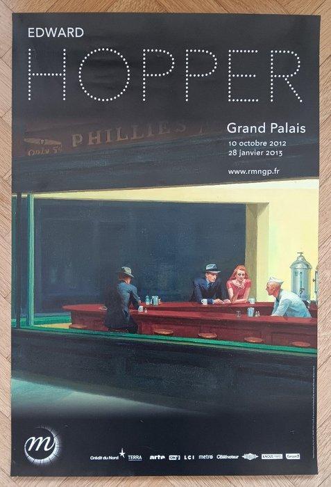 Edward Hopper - Affiche originale dexposition -, Antiek en Kunst, Kunst | Tekeningen en Fotografie