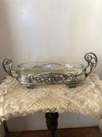 Jardinière - Métal, Verre, Splendide jardinière en métal de