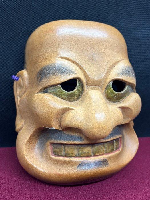 Noh masker - Hout, Hoge kwaliteit houten Noh-masker,, Antiek en Kunst, Antiek | Overige Antiek