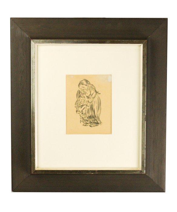 Heinrich Zille (1858-1929) - Drei Zeichnungen, Antiquités & Art, Art | Peinture | Classique