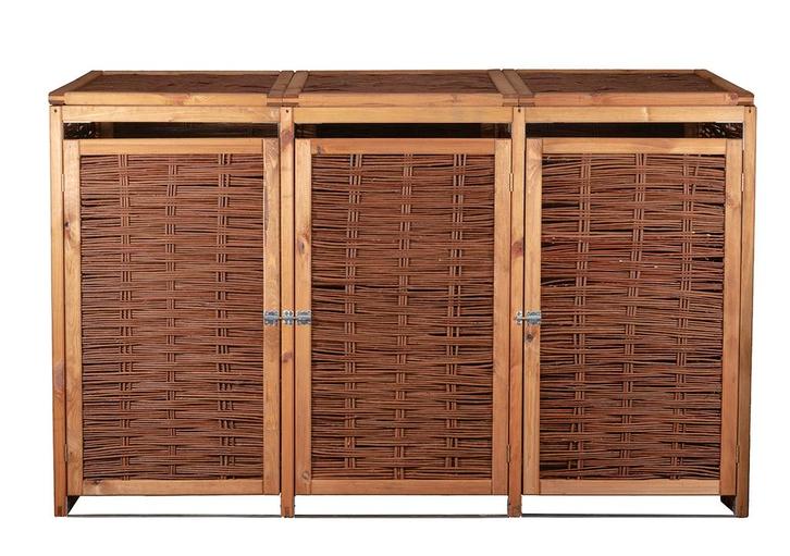 Container berging wilg voor 3 containers, Tuin en Terras, Bergingen en Tuinkasten, Verzenden