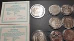 Ukraine. Lot of 23 coins, incl. 3x 200000 Karbovantsiv