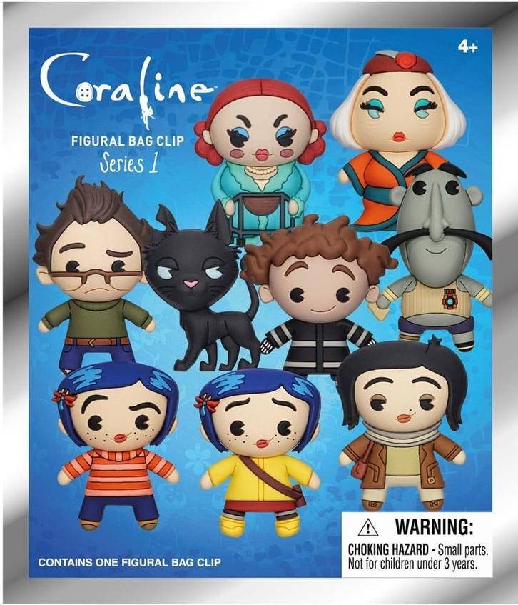 Coraline 3D PVC Bag Clip, Collections, Cinéma & Télévision, Enlèvement ou Envoi