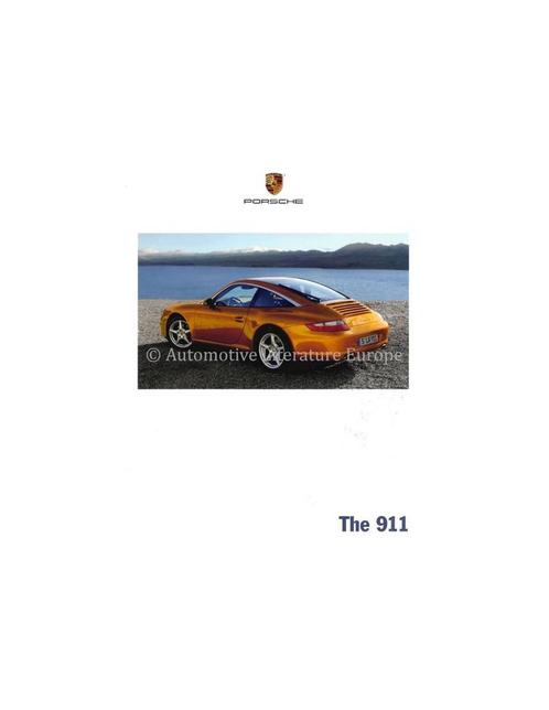 2007 PORSCHE THE 911 BROCHURE ENGELS (US), Livres, Autos | Brochures & Magazines