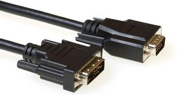 Intronics Verloop kabel DVI-A male - VGA male Zwart 2m Nieuw beschikbaar voor biedingen