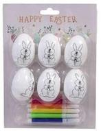 Knutselset hobbypakket eieren versieren met markers bunny 6, Hobby en Vrije tijd, Nieuw