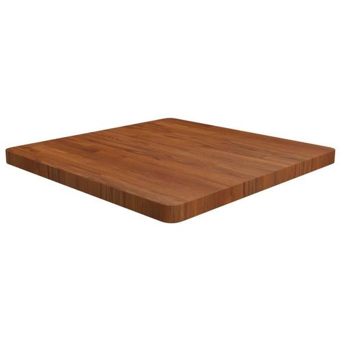 vidaXL Tafelblad vierkant 70x70x4cm behandeld eiken, Huis en Inrichting, Tafelonderdelen, Nieuw, Verzenden
