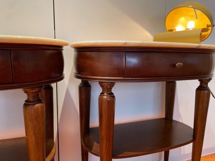 Nachtkastje (2) - Hout, Albast, Antiek en Kunst, Curiosa en Brocante