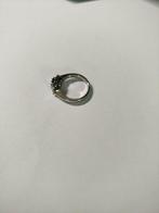 Ring Platina Diamant (Natuurlijk) - Saffier, Handtassen en Accessoires, Ringen, Nieuw