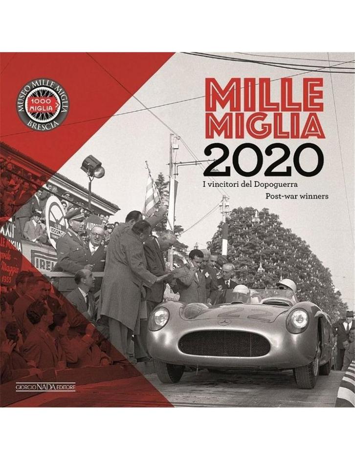 2020 MILLE MIGLIA POST-WAR WINNERS KALENDER ITALIAANS, Livres, Autos | Livres