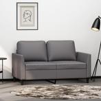 vidaXL Tweezitsbank 120 cm kunstleer grijs, Huis en Inrichting, Verzenden, Nieuw