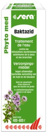 Sera Baktazid tegen bacteriële infecties 30ml - voor 400/60, Dieren en Toebehoren, Vissen | Aquaria en Toebehoren, Overige typen