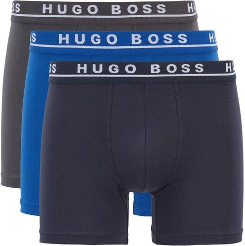Hugo Boss Boxershorts Brief 3-Pack Open Blauw maat XL Heren