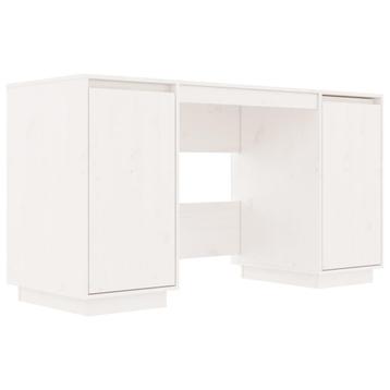 Bureau 140cm Wit | OP = OP | Massief Hout Kopen? beschikbaar voor biedingen