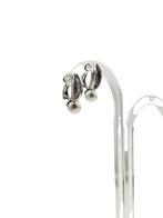 Yukiko - Oorbellen - 18 karaat Witgoud - 0.06ct. tw. Parel -, Nieuw