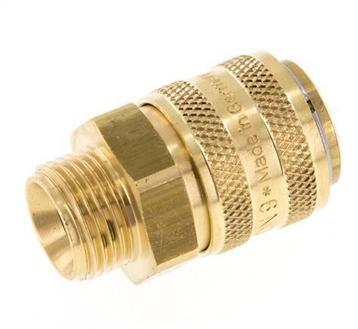 Coupleur dair en laiton DN 9 (Micro) Douille G 3/8 pouce, Verzenden