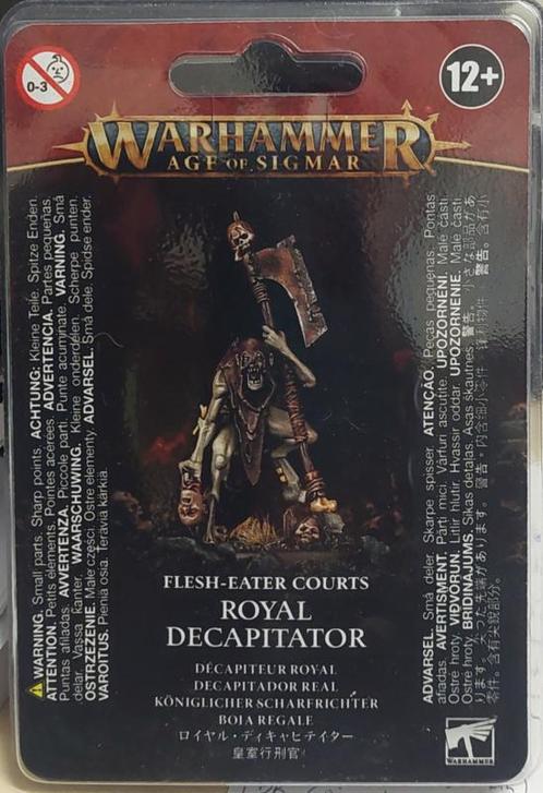Flesh-eater courts Royal Decapitator (Warhammer nieuw), Hobby & Loisirs créatifs, Wargaming, Enlèvement ou Envoi