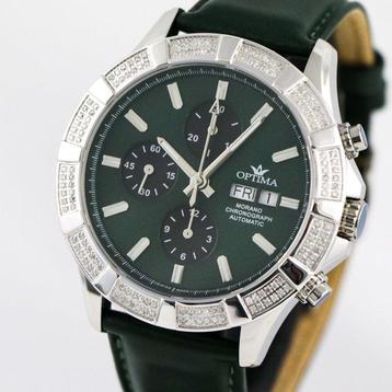 Optima - MORANO Diamond Valjoux automatic - OSA464-SL-D-12 -