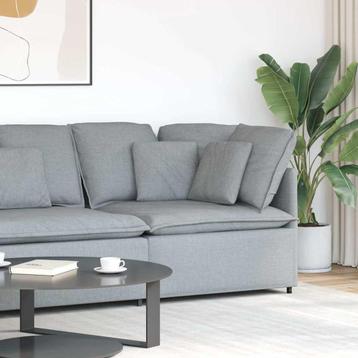 Hoekbank 100cm Lichtgrijs | Retour Deal 55% KORTING! beschikbaar voor biedingen