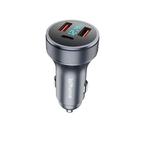 DrPhone 72W Autolader met LED Display – 3 Poorten (A 18W +A, Telecommunicatie, Autoladers, Verzenden, Nieuw