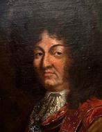 Ecole Française (vers 1700) - Portrait de Louis XIV - Le Roi, Antiquités & Art, Art | Peinture | Classique