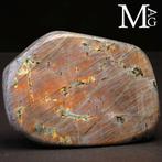 Nieuwe ontdekking - Oranje goudflits labradoriet -