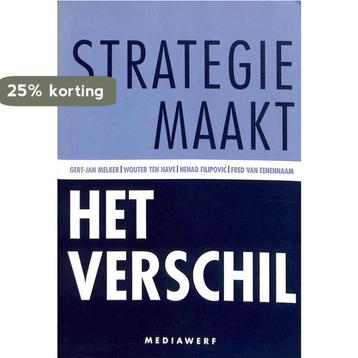 Strategie maakt het verschil 9789081091473 G.J. Melker, Verzenden, G.J. Melker