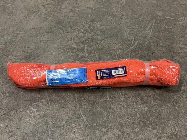 Veiling - 5x Konvox Rondstrop Rood 5 Ton – 1m, Bricolage & Construction, Treuils et Palans