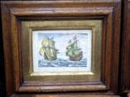 Collectie van 6 Nautische Schilderijtjes - Tegeltjes - Dé à, Antiek en Kunst