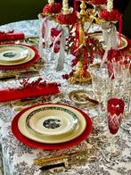 Exclusif, nappe en toile de Jouy hivernale pour tables