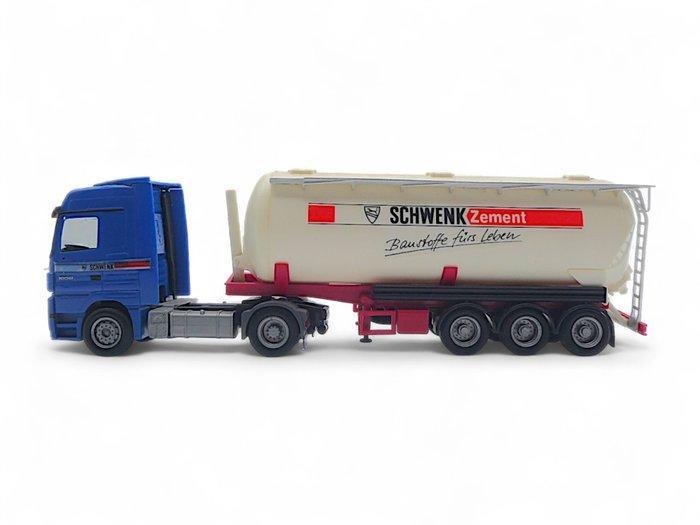 Kibri, Herpa 1:87 - Model vrachtwagen (6) - Collezione di 5x, Hobby en Vrije tijd, Modelauto's | 1:5 tot 1:12
