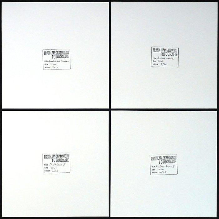 Frank Machalowski - Portfolio of 4 photographs from the, Antiek en Kunst, Kunst | Designobjecten