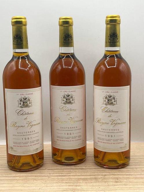 1991 Château de Rayne Vigneau - Sauternes 1er Grand Cru, Verzamelen, Wijnen