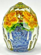 sculptuur, Vaso con fiori - 14 cm - Glas, Antiek en Kunst