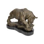 Figurine - Neushoorn - Bronze